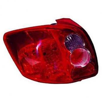 Piloto trasero izquierdo IPARLUX 16901333 para Toyota Auris 3/5P (07-10) sin portalámparas, color rojo