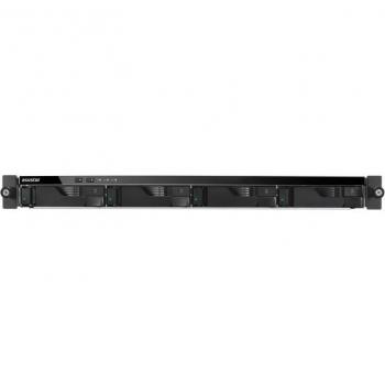 ASUSTOR Lockerstor AS6504RD NAS de Montaje en Rack 1U 4 Bahías Intel Atom C3538 Quad-Core 2.1GHz 8GB RAM 2xGbE LAN, 2x2