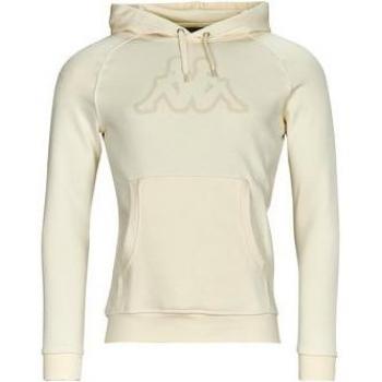 Sudadera con Capucha Kappa Zaiver para Hombre en Color Beige y Blanco Crema - Talla S