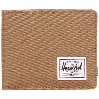 Cartera plegable de hombre Herschel Roy en tejido marrón, unisex