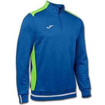 Joma Campus II Sudadera, Hombres, Royal-Verde Flúor-720, 6XS