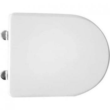 Tapa WC Dianhydro para Althea Vaso Marion Forma 7, Blanco, Material Termoindurente, con Bisagras Ajustables