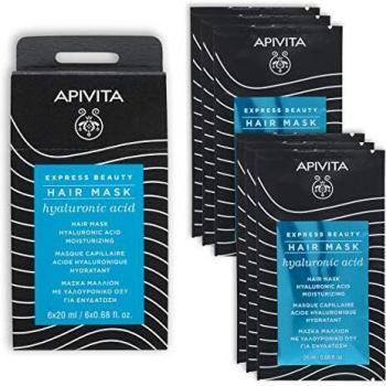 Apivita - Mascarilla capilar hidratante todo tipo cabello ãcido hialurónico & aloe