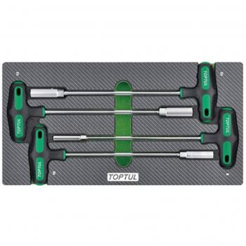 Llave de vaso de 1/2 de 12 puntas TOPTUL GEA0410, 15 mm, 12 caras