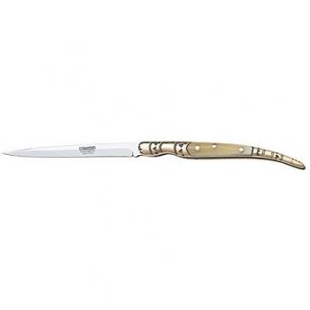 Cudeman 404-A Navaja de Caza, Unisex, Dorado, L