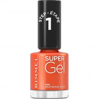 Rimmel Super Gel Nail Polish, Shade 096 Heatwave Away, 12 ml