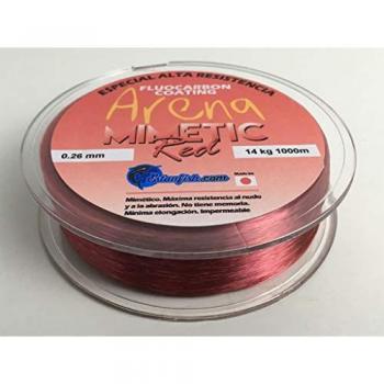 Línea de pesca monofilamento Estanfish Arena 1000 M Rojo 0.26 mm 14 kg
