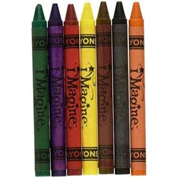 Crayones de Cera para Textiles Goki® - 8 Piezas, Manualidades Creativas