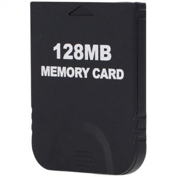 CHILDMORY 128MB Black Memory Card para la consola Wii NGC Gamecube