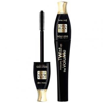 2 x Bourjois Paris Twist Up The Volume Mascara 8ml - 52 Ultra Black Edition New