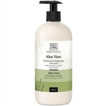 Gel Ducha y Champú Aloe Vera BIO SOIVRE 500 ml