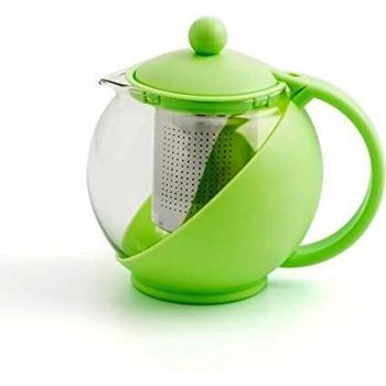 tt tiendatienda Tetera 75CL C/Filtro Verde Vita QD, Único, Estándar