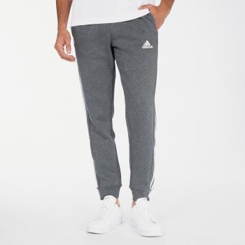 Pantalones Adidas Essentials 3 Stripes para Hombre, Color Gris, Talla XL, Tipo: Pantalón Deportivo