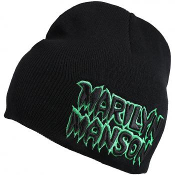Marilyn Manson Logo Beanie Hat