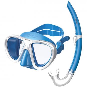 Seac Procida Set de Snorkeling, Unisex niños, Azul, M