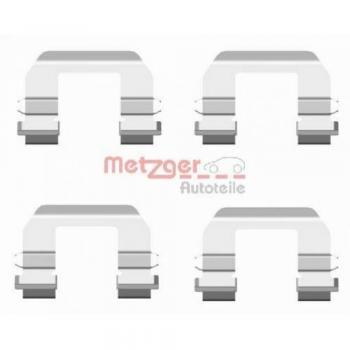 Kit de accesorios para pastillas de freno METZGER 109-1693