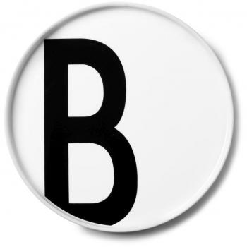 Design Letters Plato de porcelana personal