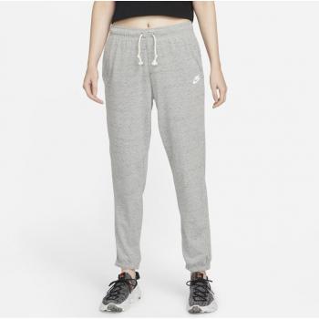 Pantalón Largo Deportivo Nike Sportswear Gym Vintage Gris Mujer