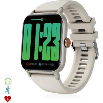 Smartwatch DAM QS13 con monitorización de glucosa, tensión y oxígeno