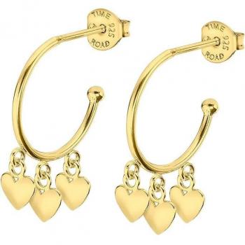 Time Road Pendientes WS03026/15 Plata Mujer Basics Acabado Brillo
