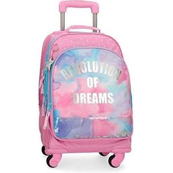 Movom Revolution Dreams Mochila 4 Ruedas Multicolor 32x44x21 cms Poliéster 29.57L