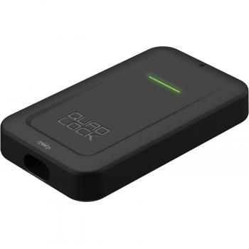 Quad Lock Adaptador Inalámbrico CarPlay - Adaptador inalámbrico para conexión CarPlay, compatible con dispositivos iOS, permite la transmisión de audio y video de forma inalámbrica, fácil instalación, diseño compacto y ligero