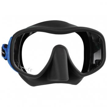 Mares 411057, máscara de Silicona Unisex Adulto, Unisex Adulto, 411057, BLU Nero, Talla única