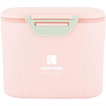 Dispensador de leche en polvo con cuchara 160g de Kikkaboo Rosa