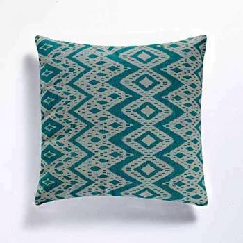 Oresteluchetta LC0406 Ikat - Cojín, Mint