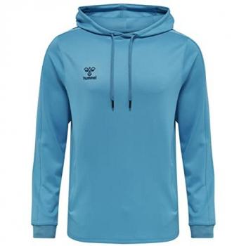 Sudadera Unisex Hmlcore Xk Poly Sweat Hoodie Hummel, Capucha, 211482, Blue Danube, Extra-Large