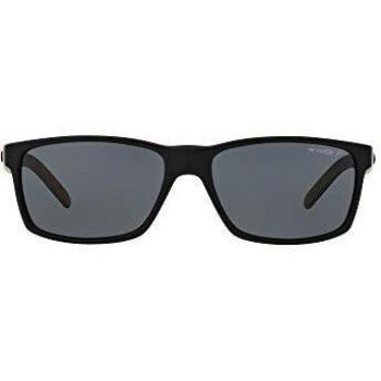 Arnette Men's 0AN4185 227381 59 Sunglasses, Fuzzy Black/Polargrey