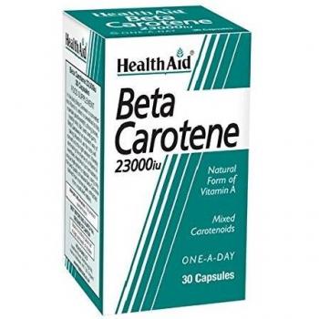 Health Aid Beta Carotene 15mg Capsules