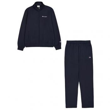 Chándal Deportivo Champion Legacy Script para Hombre, Soft Compact Powerblend Fleece, Azul (BS501), Talla XXL