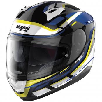 Nolan Casco Integral N60-6 Lancer Negro Amarillo 64