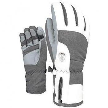 Level Iris W - Guantes de Invierno para Mujer, PK White, 6,5/XS