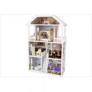 Savannah Dollhouse for Fashion Dolls - KidKraft 65023, Ages 3+