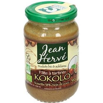 Crema Kokolo de avellanas y coco 340 g - Jean Hervé