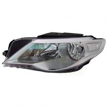 Faro Delantero Van Wezel 5841961 con Ajuste Eléctrico, Motor y Luz de Giro Estática para Volkswagen Passat CC 2008-2012