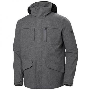 Helly Hansen Reykjavik 3 en 1 - Chaqueta para Hombre, N'est Pas Applicable, Hombre, Color Gris, tamaño Medium