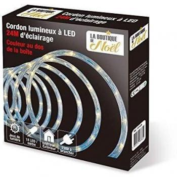 Tubo LED Exterior/Interior 24m - 432 LEDs - Blanco Frío