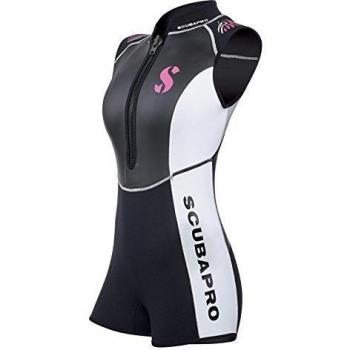 SCUBAPRO - Traje hybrid shorty femenino 2mm , color negro, medida xs