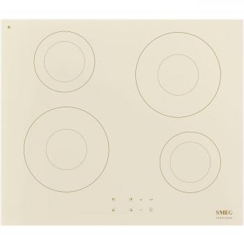 Placa de Inducción Smeg SI2641DP | 60 cm | 4 zonas de cocción con Booster | Crema