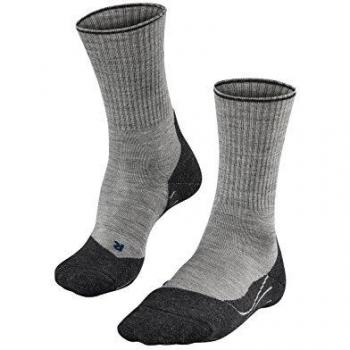 Falke TK2 Explore Men's Wool Silk Hiking Socks - Grey (39-41)