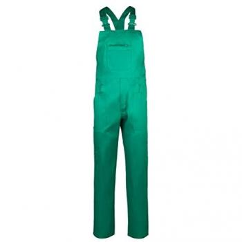 Pantalón con peto y goma elástica en cinturilla Velilla Serie 290, color Verde, Talla 34