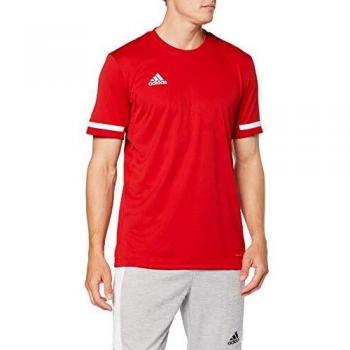adidas T19 SS JSY M Camiseta de Manga Corta, Hombre, Power Red/White, 2XL