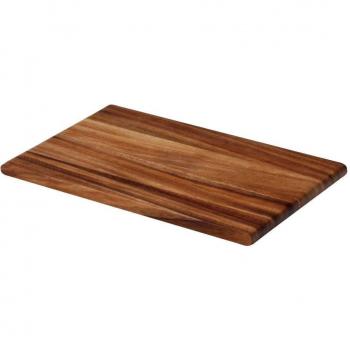 Tabla de cortar de madera de acacia 26 x 16,5 cm - Continenta