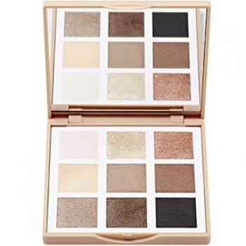 3INA MAKEUP - Vegan - Cruelty Free - The Nude Eyeshadow Palette - Multicolor - 9 Buildable Longwearing Shades - Highly Pigmented - Browns and Soft Beiges - Satin Matte Natural Nude Finish - Mirror