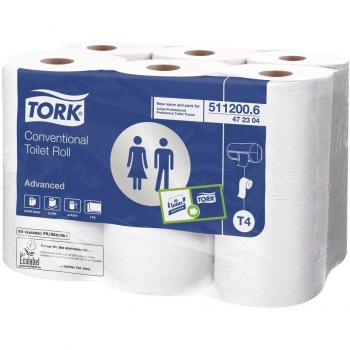 Paquete 108 Rollos de Papel Higiénico Tork Advanced