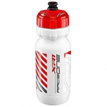 Bidón RACEONE XR1, Blanco/Rojo, 600 ml