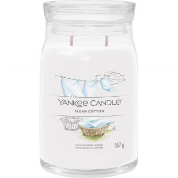 Yankee Candle Clean Cotton Signature Large Jar
